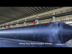 Fabrika Doğrudan Deniz Şişme Hava Yastığı Tersaneler Tekne Kurtarma Hava Yastıkları 1.5 X 10m 8 Katman