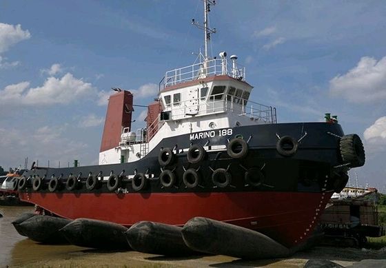 Gemi Başlatma Deniz Kauçuk Hava Yastıkları Özelleştirilebilir Dayanıklı