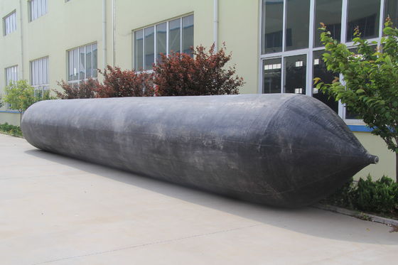 Deniz inşaat projeleri için özel 1.5m X 15m deniz kauçuk hava yastıkları