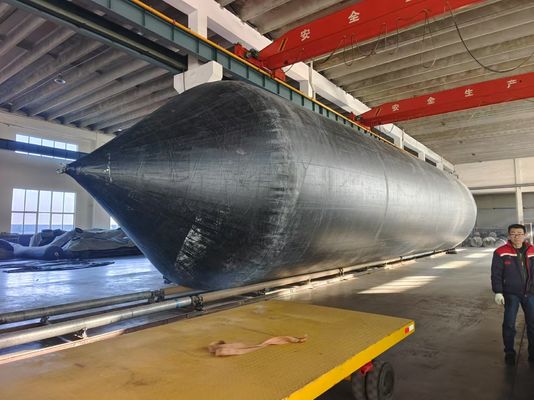 5.15m X 25m Dayanıklı Hava Yastığı Lastik Kablo Kauçuk Katmanı ve ISO14409 Sertifikası