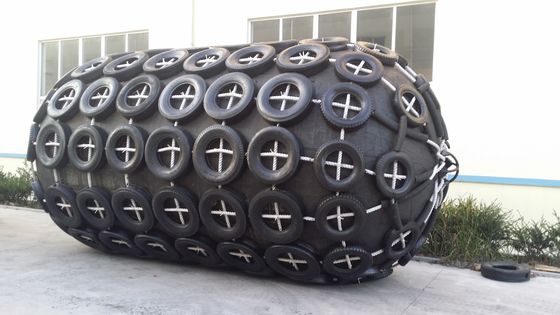 Yüksek Performanslı 2m X 20m Ağır Görevli Gemi Tesisi Gemi Başlatma / İniş / Kalkıtma / Taşınma / Kurtarma Hava Yastığı